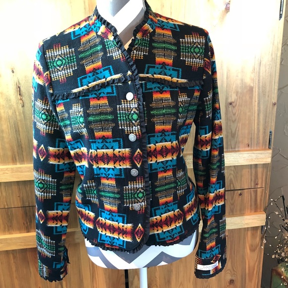 Pendleton Jackets & Blazers - 🔥 STUNNING Pendleton Aztec Native Wool Jacket 🔥